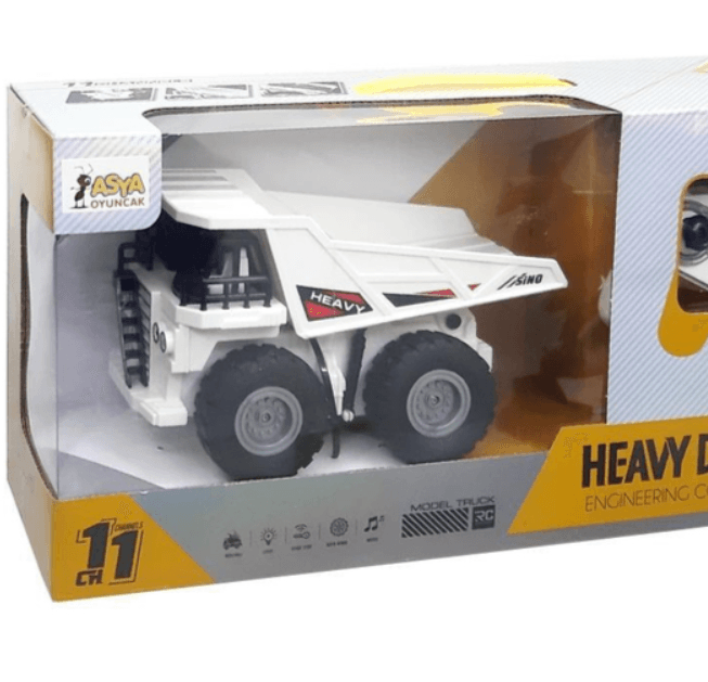 Asya Oyuncak Heavy Dump Truck - Damperli Uzaktan Kumandalı Kamyon