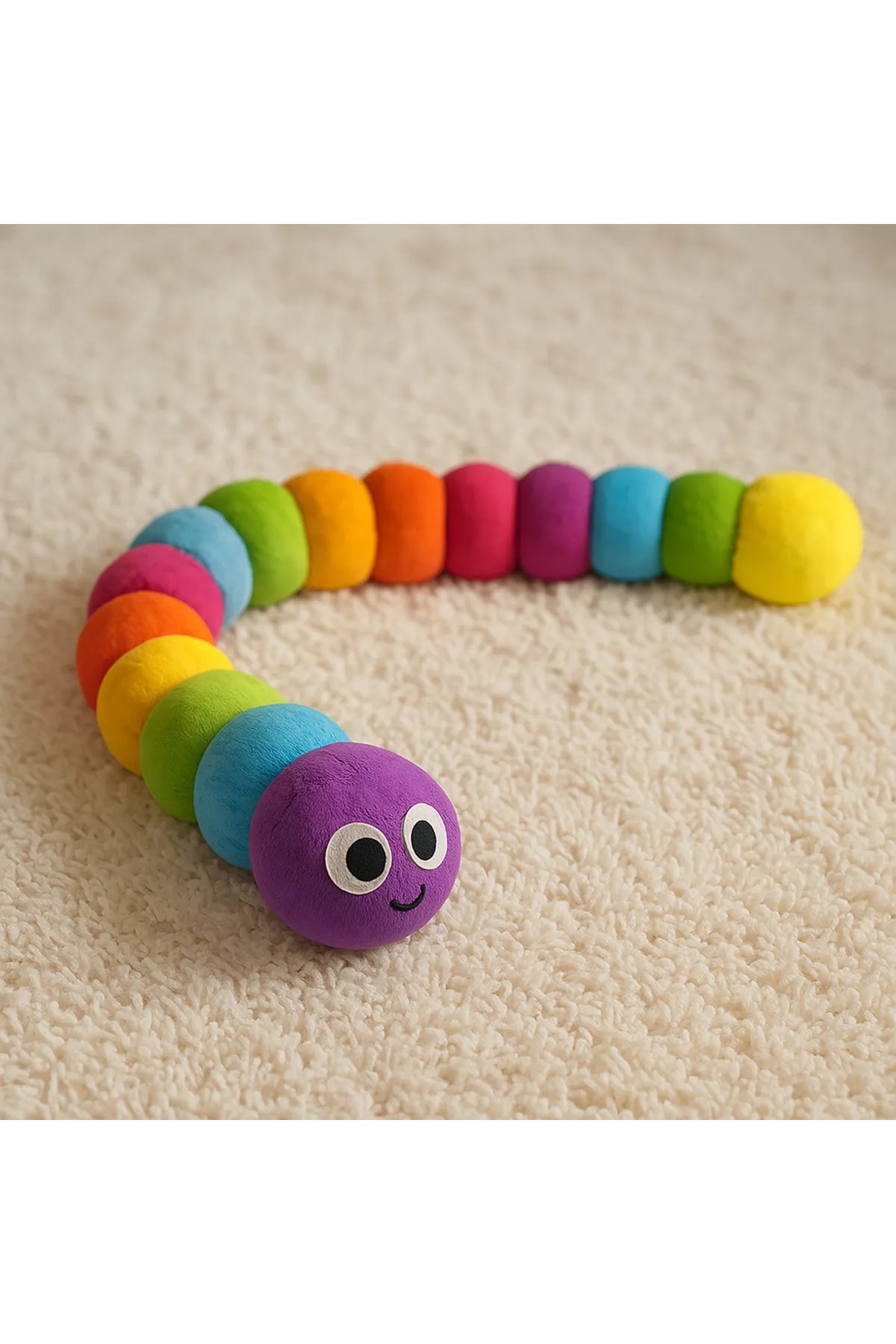 Peluş Tırtıl 120 Cm Polly Toys