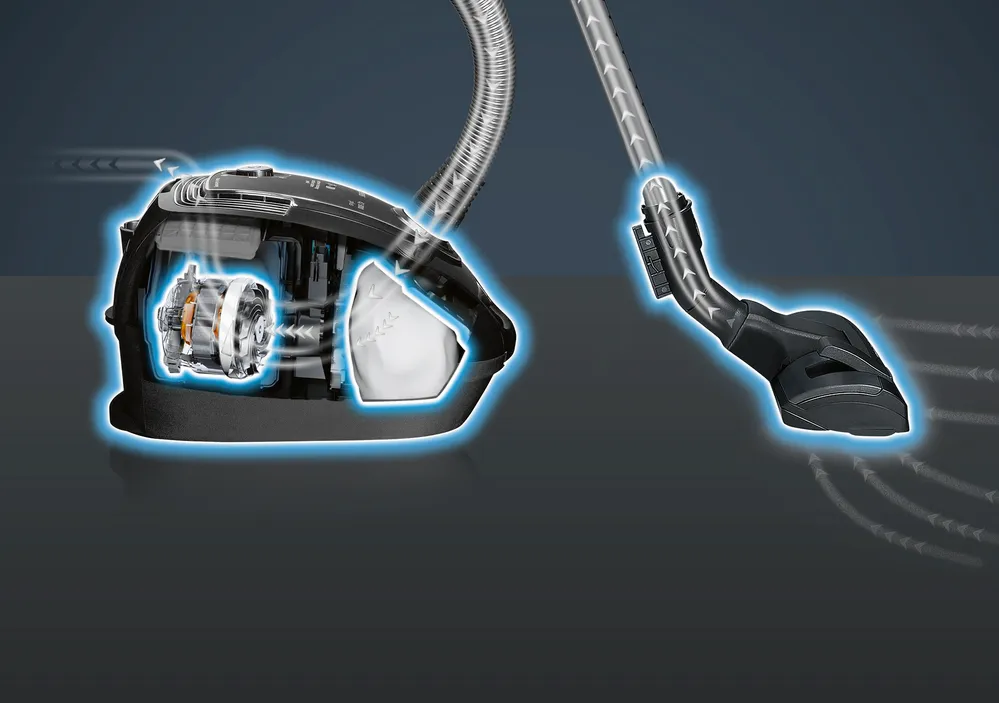 iQ700 Siemens VSC7X300 Toz torbalı Süpürge Kırmızı