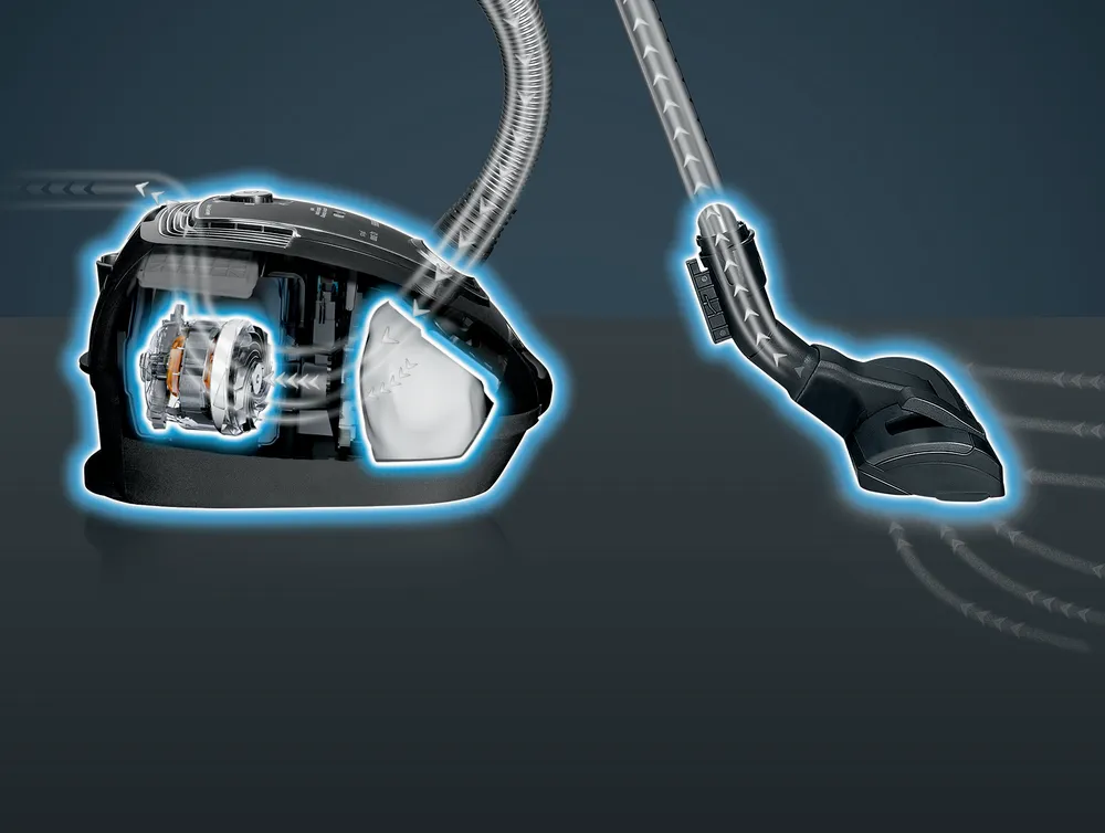 iQ700 Siemens VSC7SIL1 Toz torbalı Süpürge Beyaz