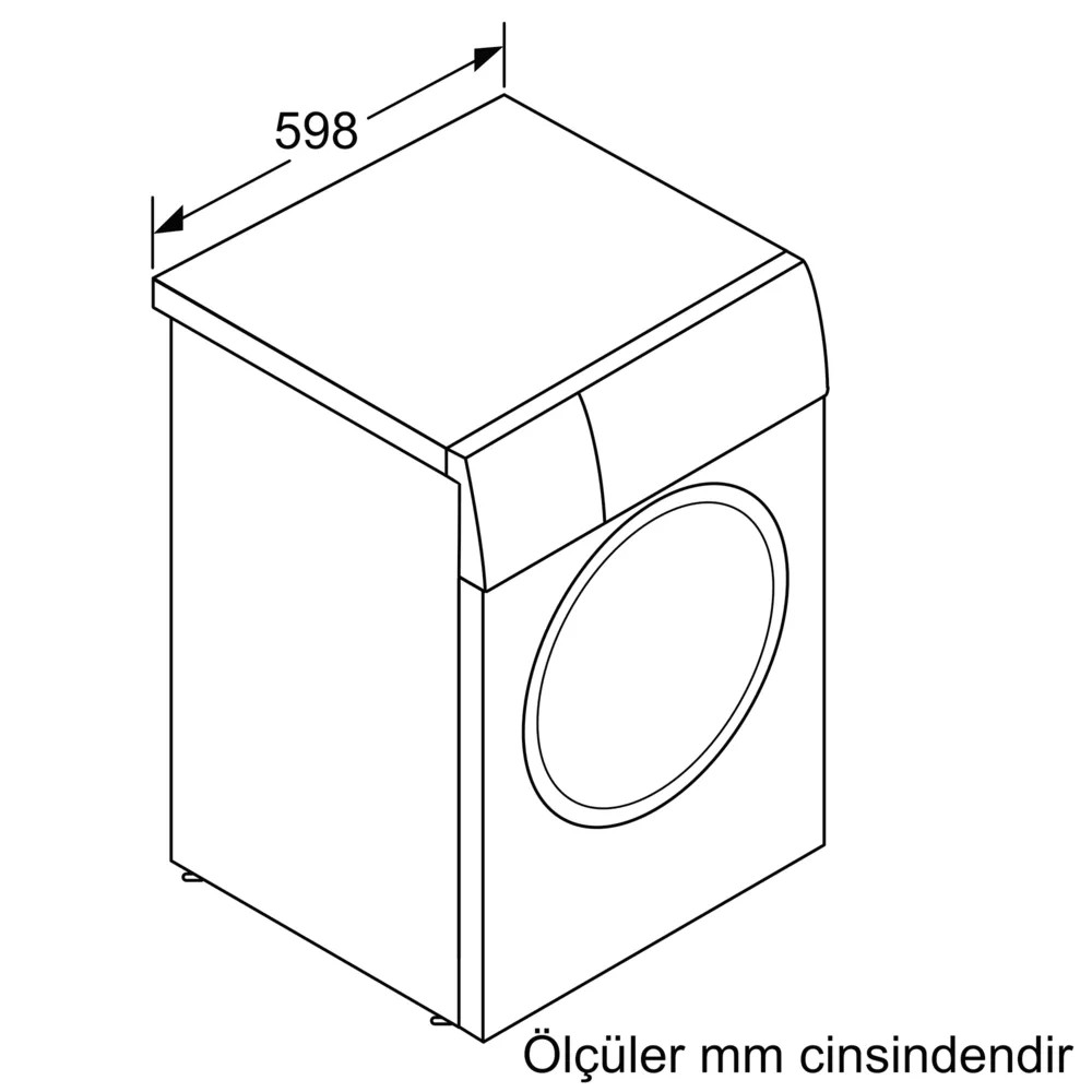 IQ 700 Siemens WG54B2ASTR Çamaşır Makinesi