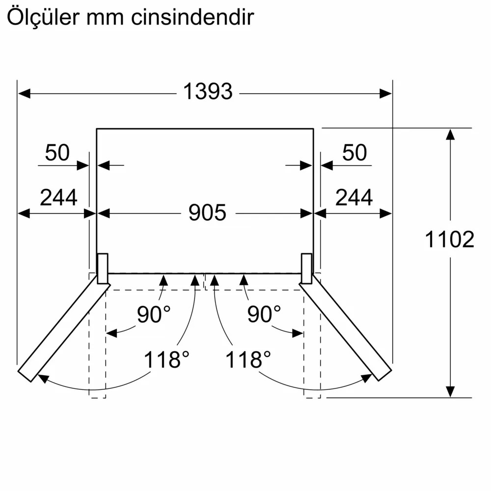 IQ 700 Siemens KF96RSBEA Buzdolabı