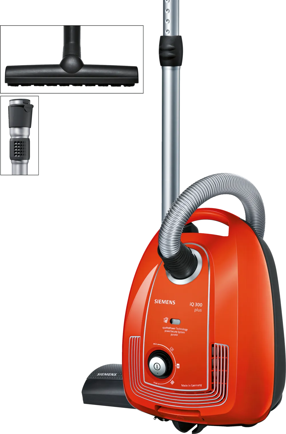 iQ300 Siemens VSP3AAAA Toz torbalı Süpürge Plus Limited Edition Kırmızı