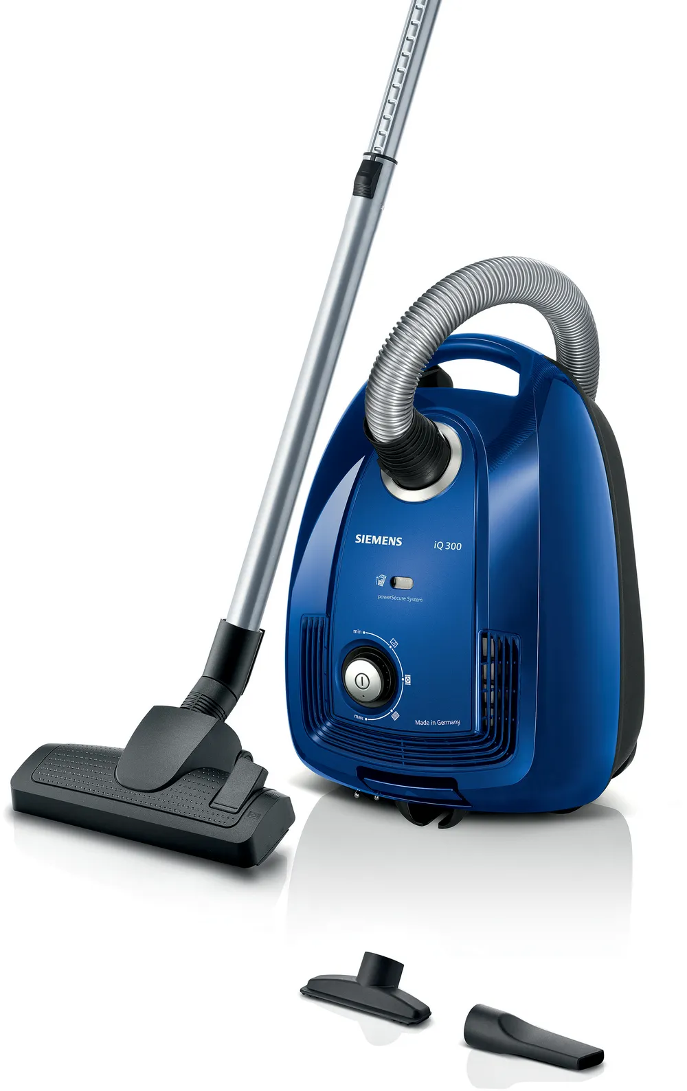 iQ300 Siemens VSC3A330 Toz torbalı Süpürge Mavi