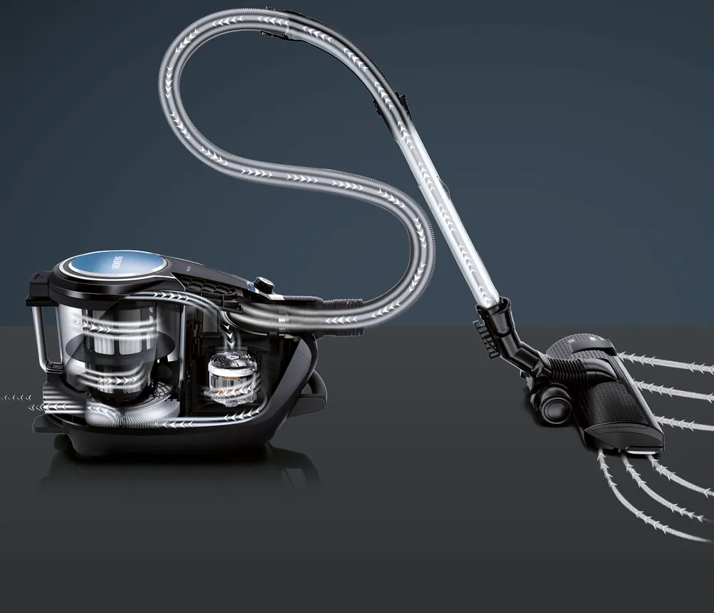 iQ700 Siemens VSX7XTRM Toz torbasız Süpürge Siyah