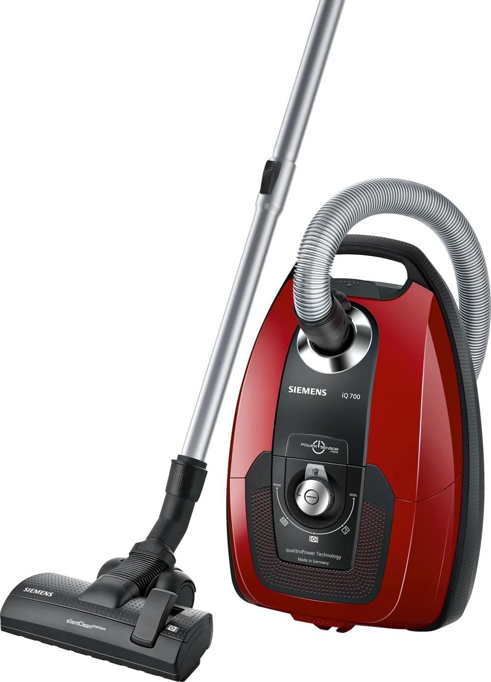 iQ700 Siemens VSC7X300 Toz torbalı Süpürge Kırmızı