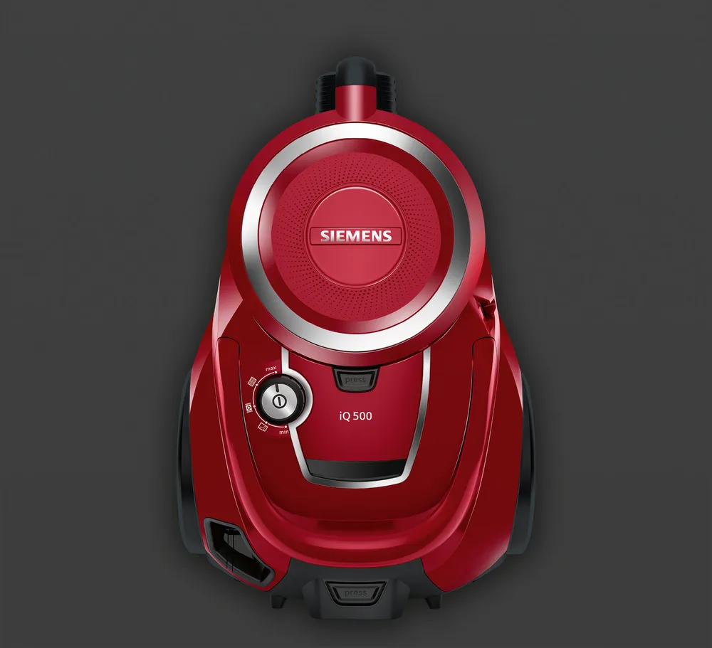 iQ500 Siemens VSX41A300 Toz torbasız Süpürge Kırmızı