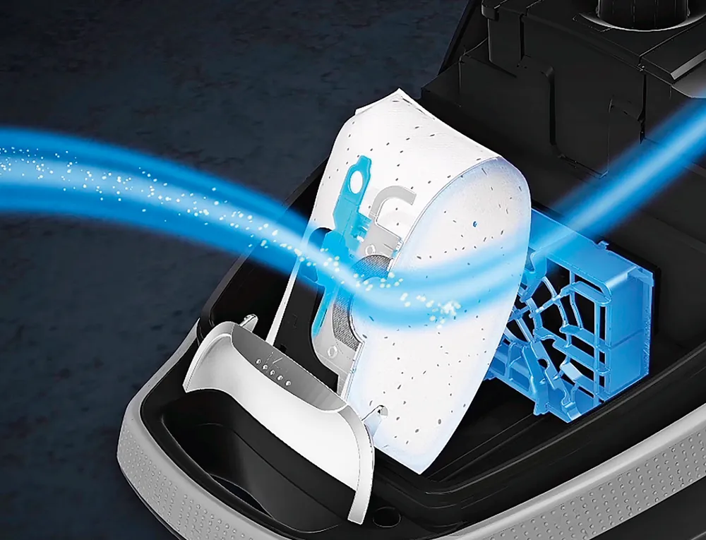 iQ700 Siemens VSC7X300 Toz torbalı Süpürge Kırmızı