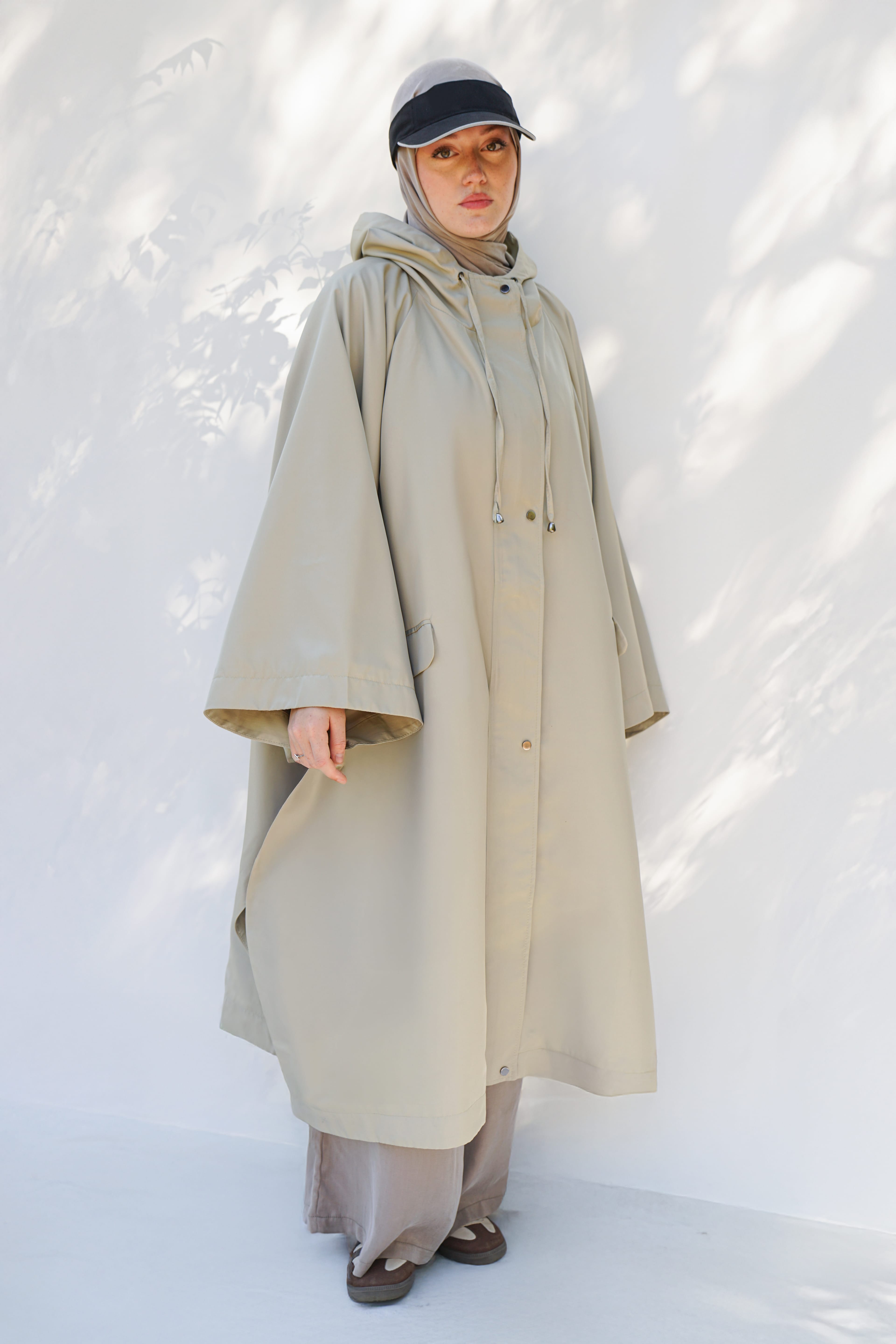 Tesettür Pelerin Yağmurluk - %100waterproof