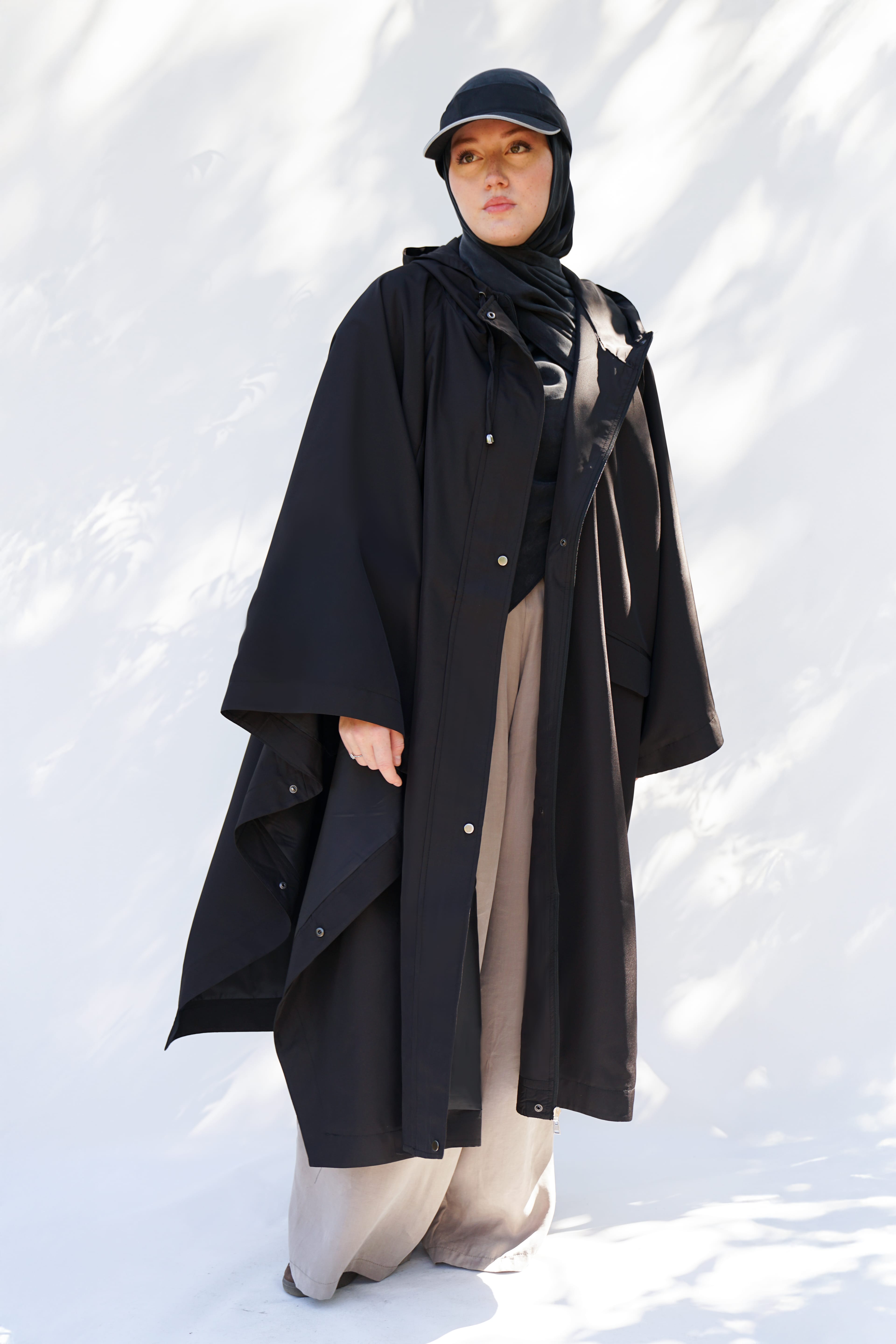 Tesettür Pelerin Yağmurluk - %100waterproof