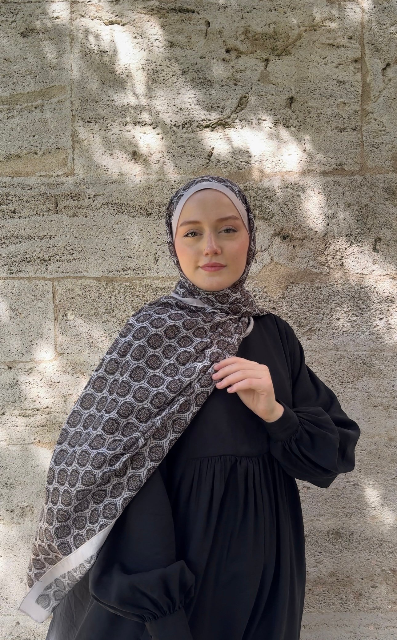 Etnik Desenli Şal