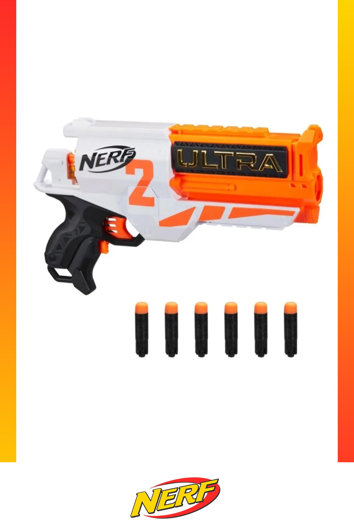 Nerf Ultra Two E7921 Pilli Tam Otomatik 6'lı Dart Tabancası