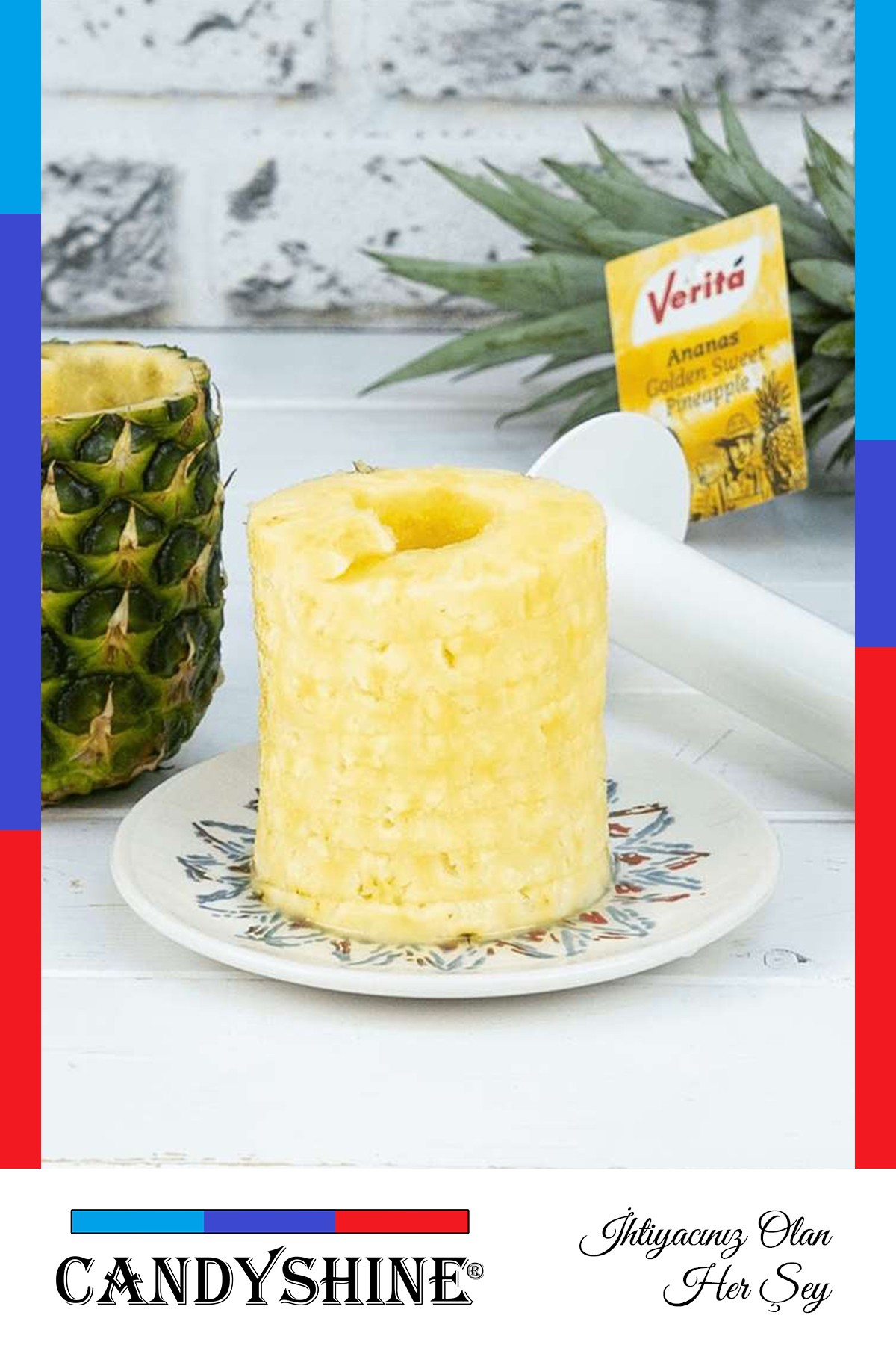 Pratik Ananas Soyucu Dilimleyici Doğrayıcı