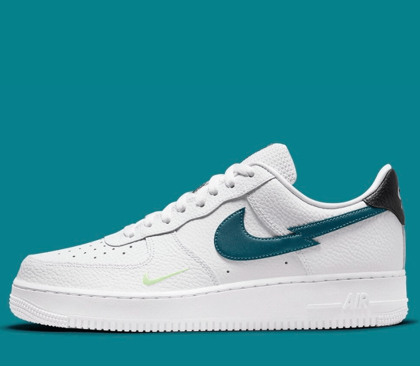 Nike Air Force 1 White Aquamarine