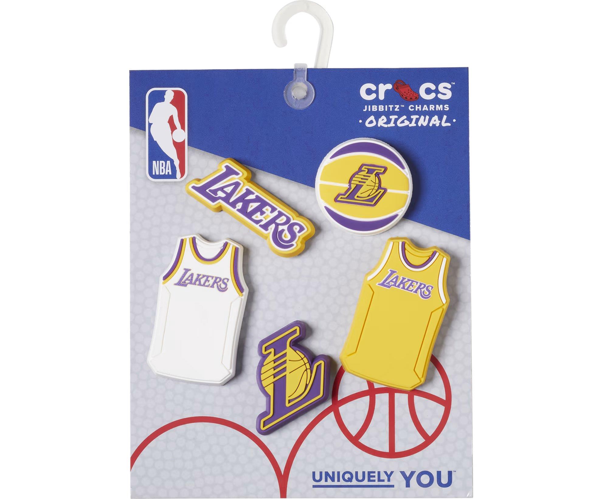 Crocs Jibbitz NBA Los Angeles Lakers 5'li 10011275
