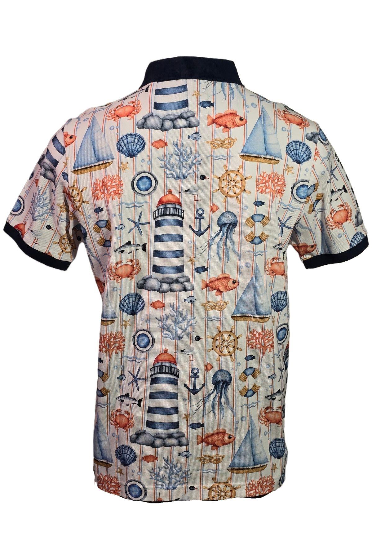 Campione 1689302 Erkek Polo T-Shirt Atlantic