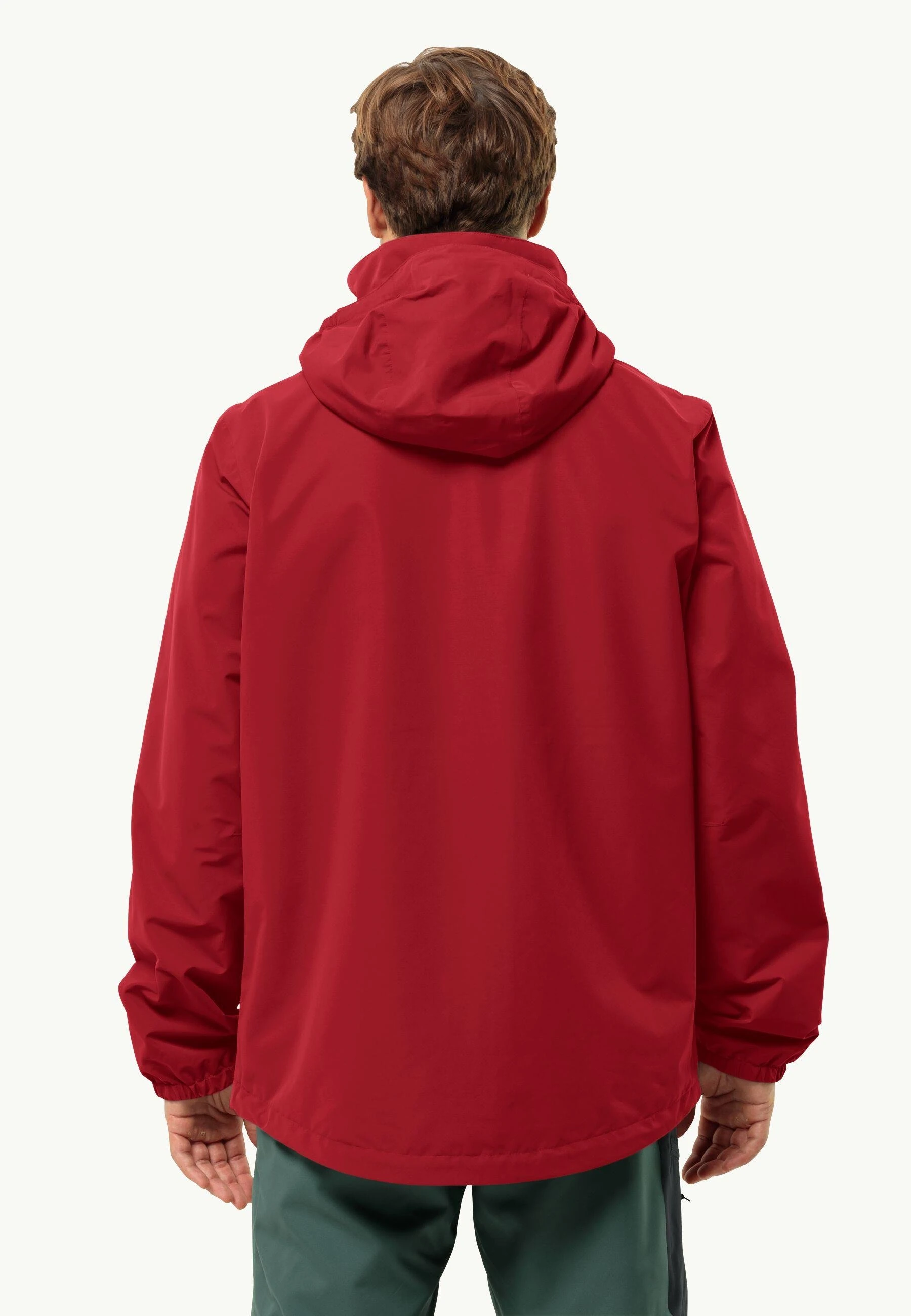 Jack Wolfskin Stormy Point 2L JKT Erkek Ceket 1111142-2607 Red Glow