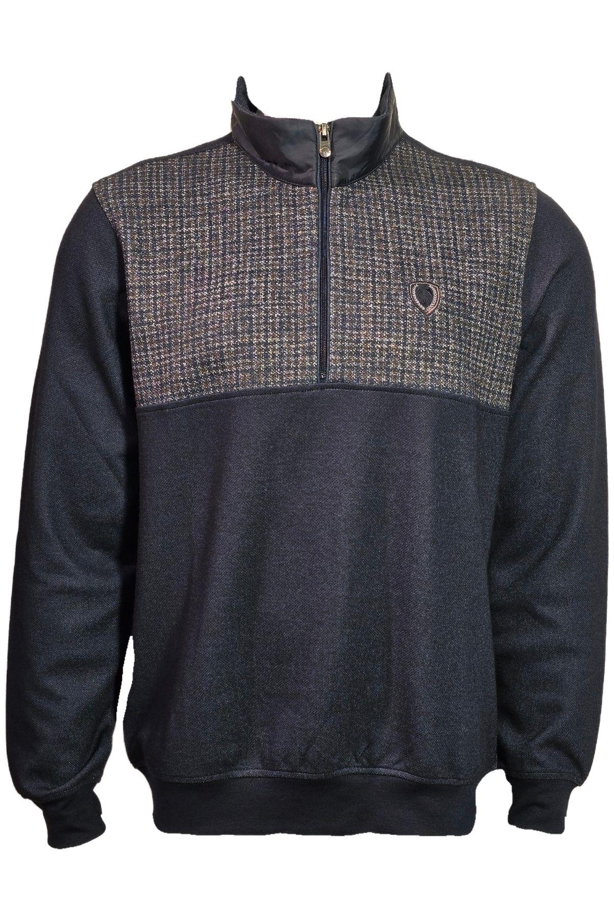 Campione 3319202 Erkek Sweatshirt Navy