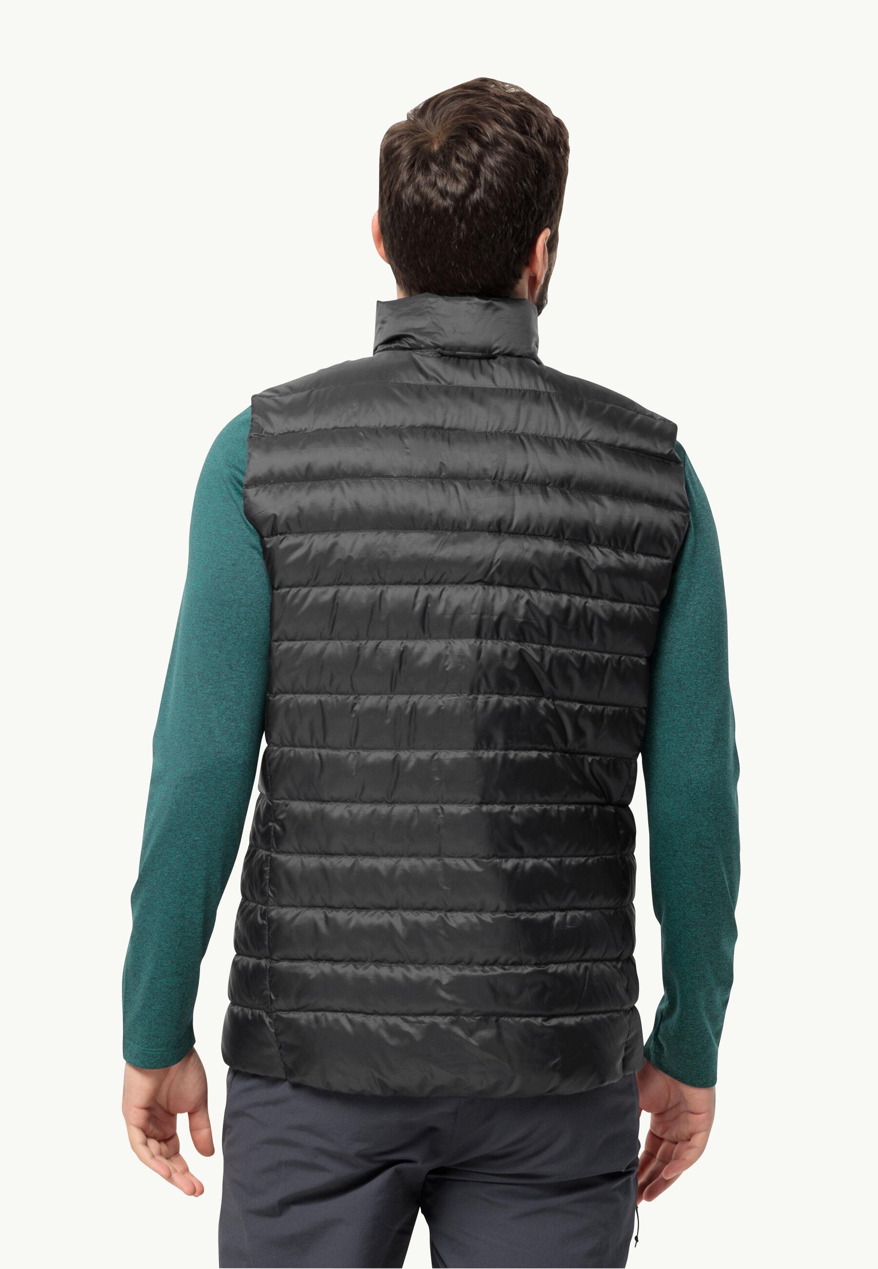 Jack Wolfskin Pilvi Down Vest Erkek Yelek 1207711-6000 Black