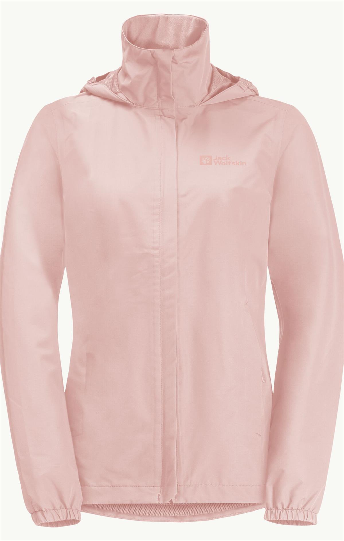 Jack Wolfskin Stormy Point 2L JKT Kadın Ceket 1111202-2203 Rose Smoke