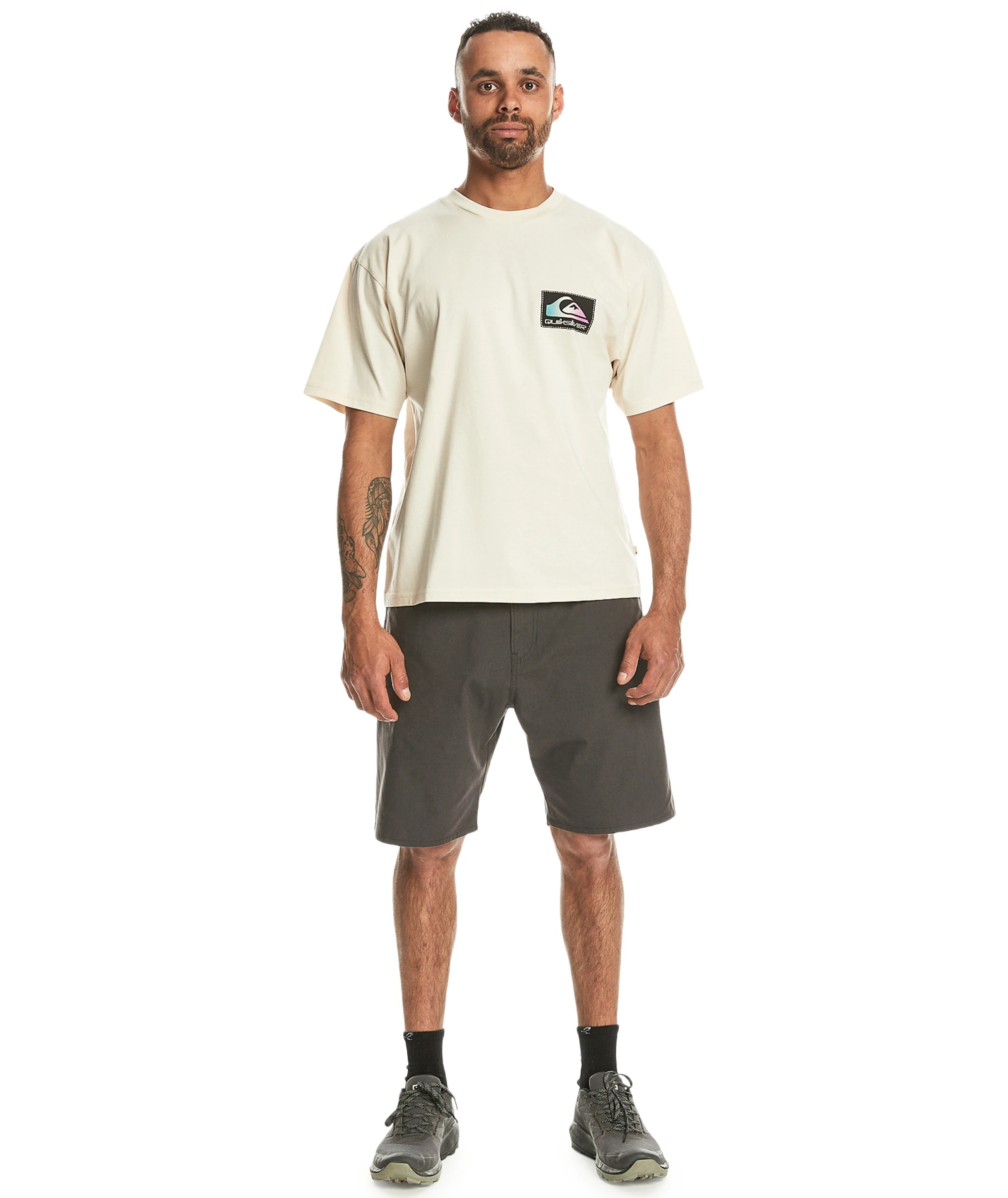 Quiksilver BACK FLASH SS ERKEK T-SHIRT