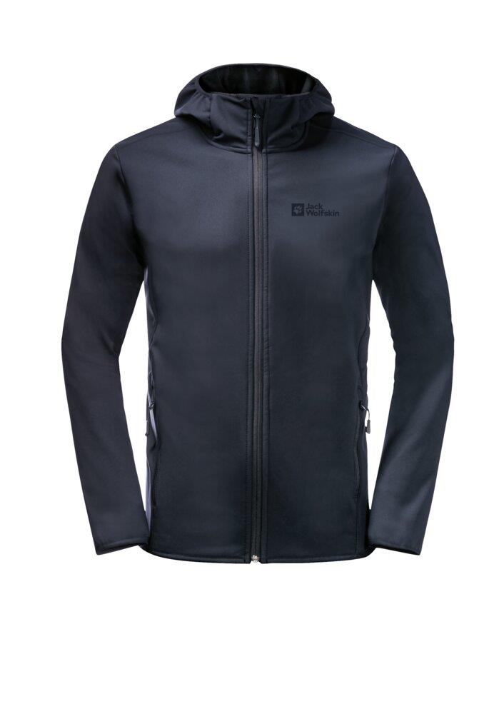Jack Wolfskin Bornberg Hoody M Erkek Outdoor Ceket 1307471-1010 Night Blue