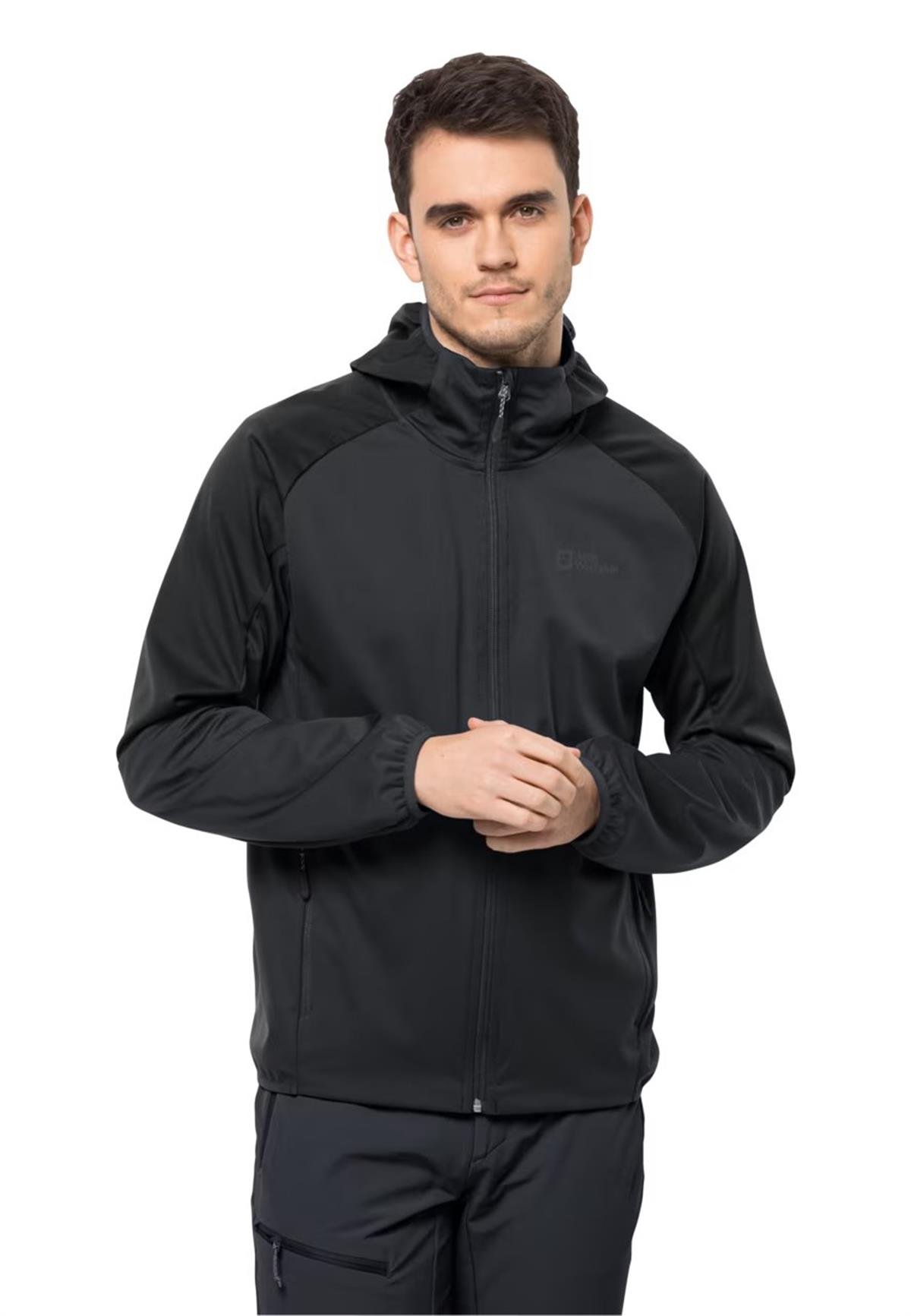 Jack Wolfskin Feldberg Hoody Erkek Ceket 1306922-6000 Black