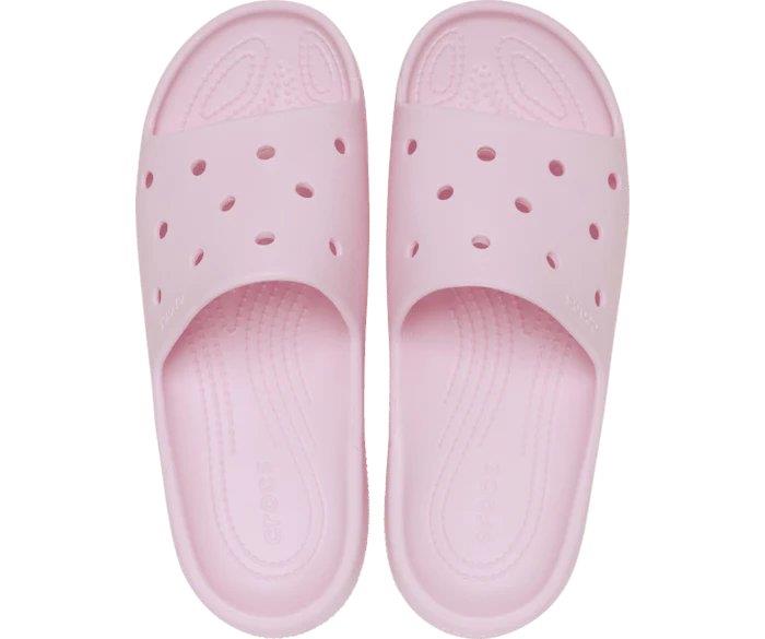 Crocs Classic Slide v2 Unisex Terlik 209401-6ZW Pink Milk