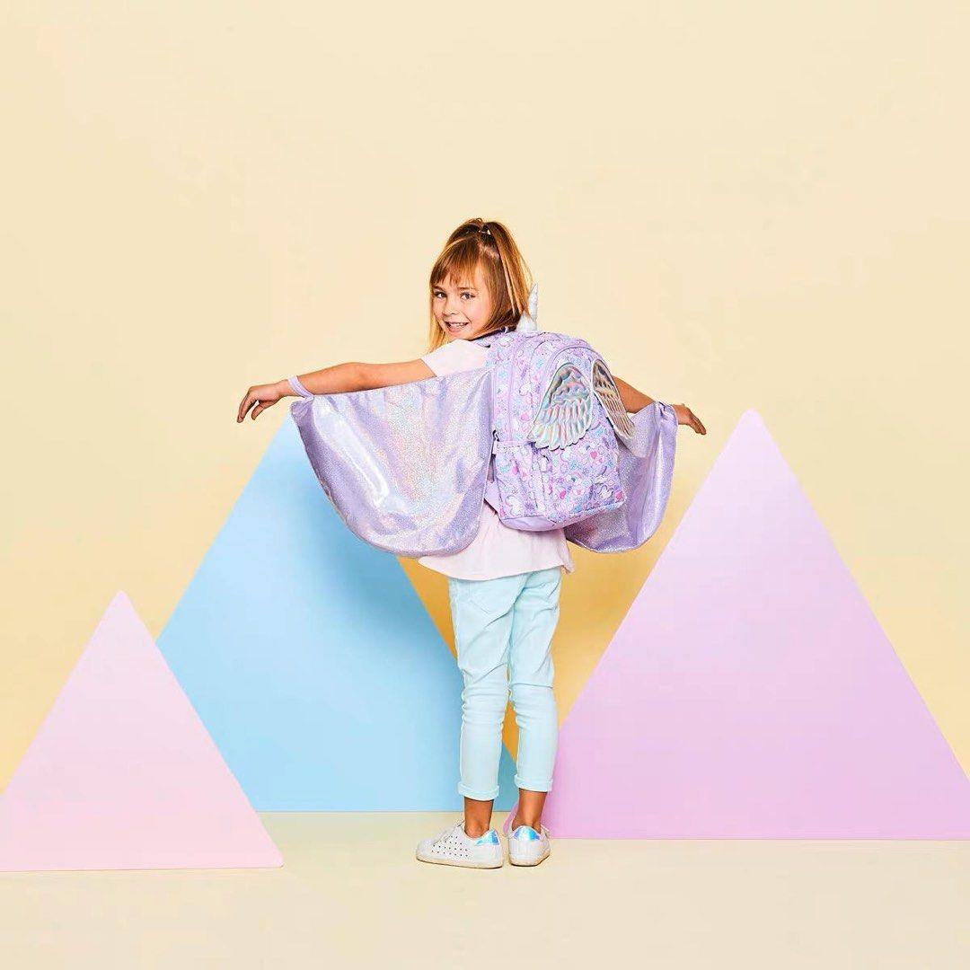 Smiggle - Unicorn Kanatlı Anaokulu Sırt Çantası