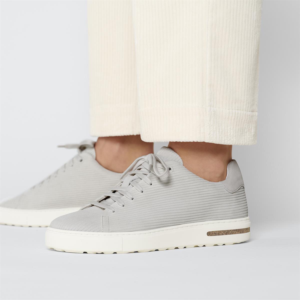 Birkenstock Bend Low Cord VL Unisex Ayakkabı 1025578-Antique White