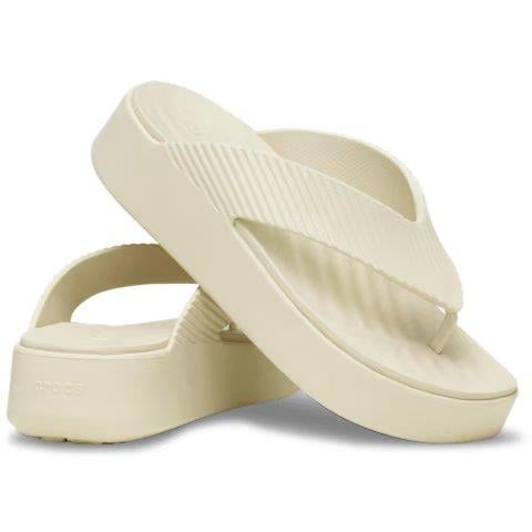 Crocs Getaway Groove Platform Flip Kadın Terlik 210700-0LH Sandstone