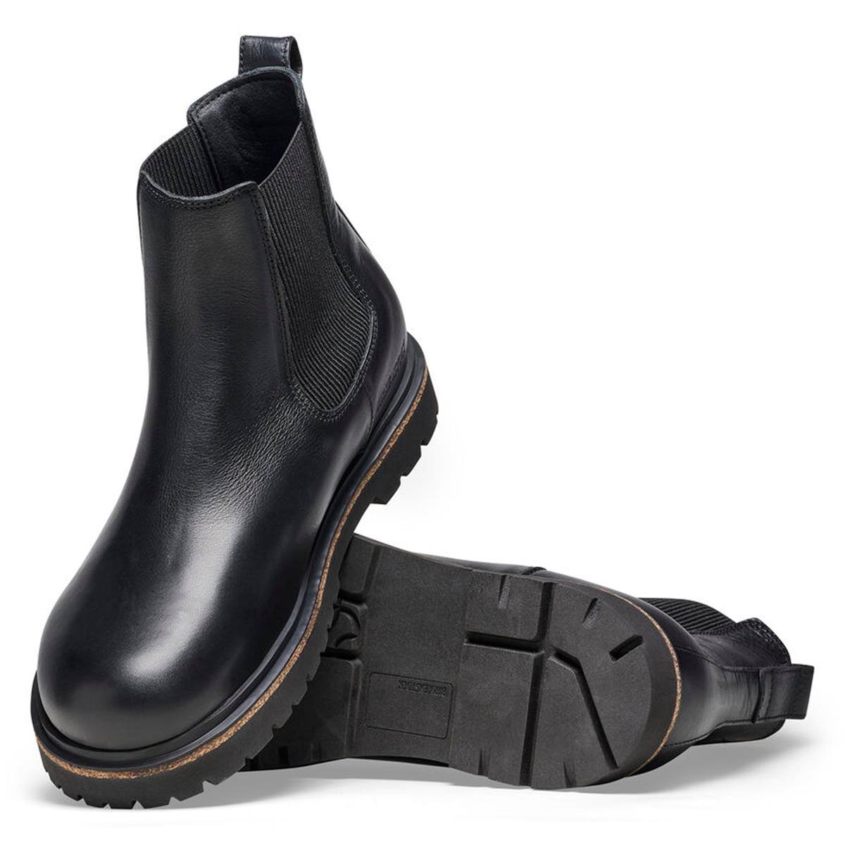Birkenstock Highwood NL Slip On Erkek Bot 1025764-Black