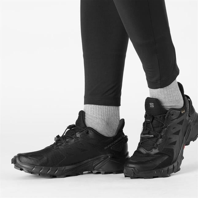 Salomon Supercross 4 GTX Kadın Outdoor Ayakkabı L41733900 Black/Black/Black