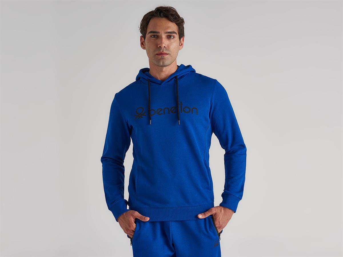 BENETTON ERKEK M20093 KAPÜŞONLU SWEATSHİRT
