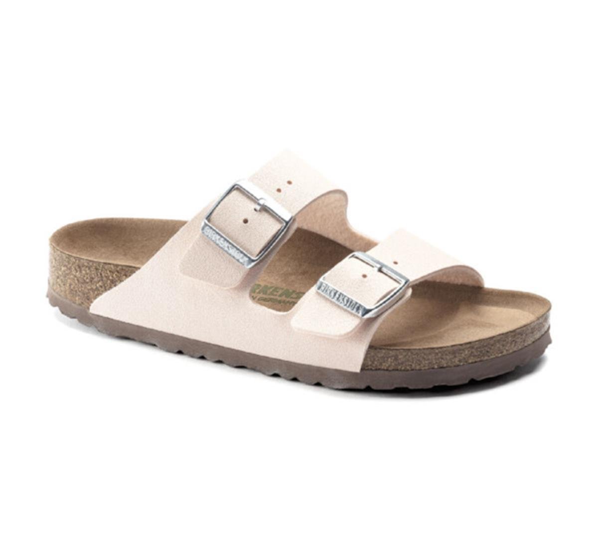Birkenstock Arizona BF Earthy Vegan Unisex Terlik 1019635-Light Rose