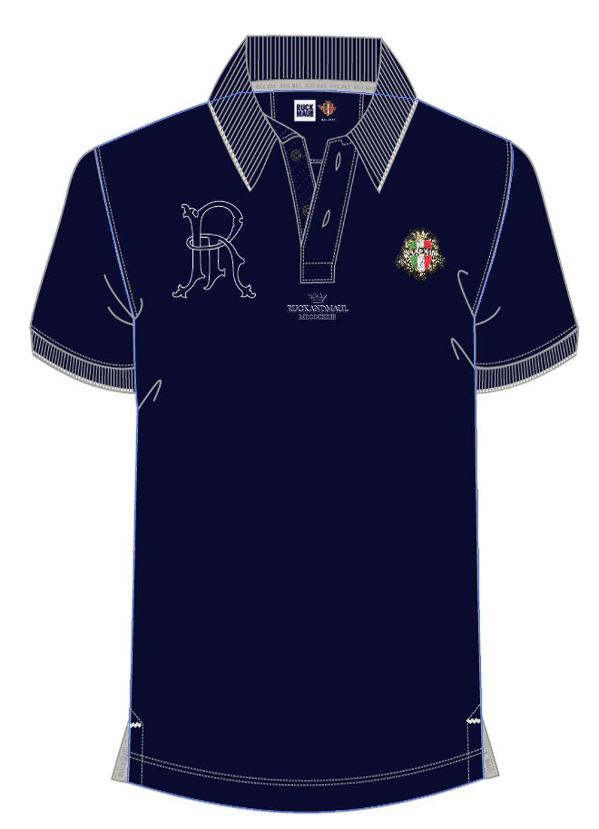Ruck & Maul Erkek Polo T-Shirt 24886-166 Navy Blue