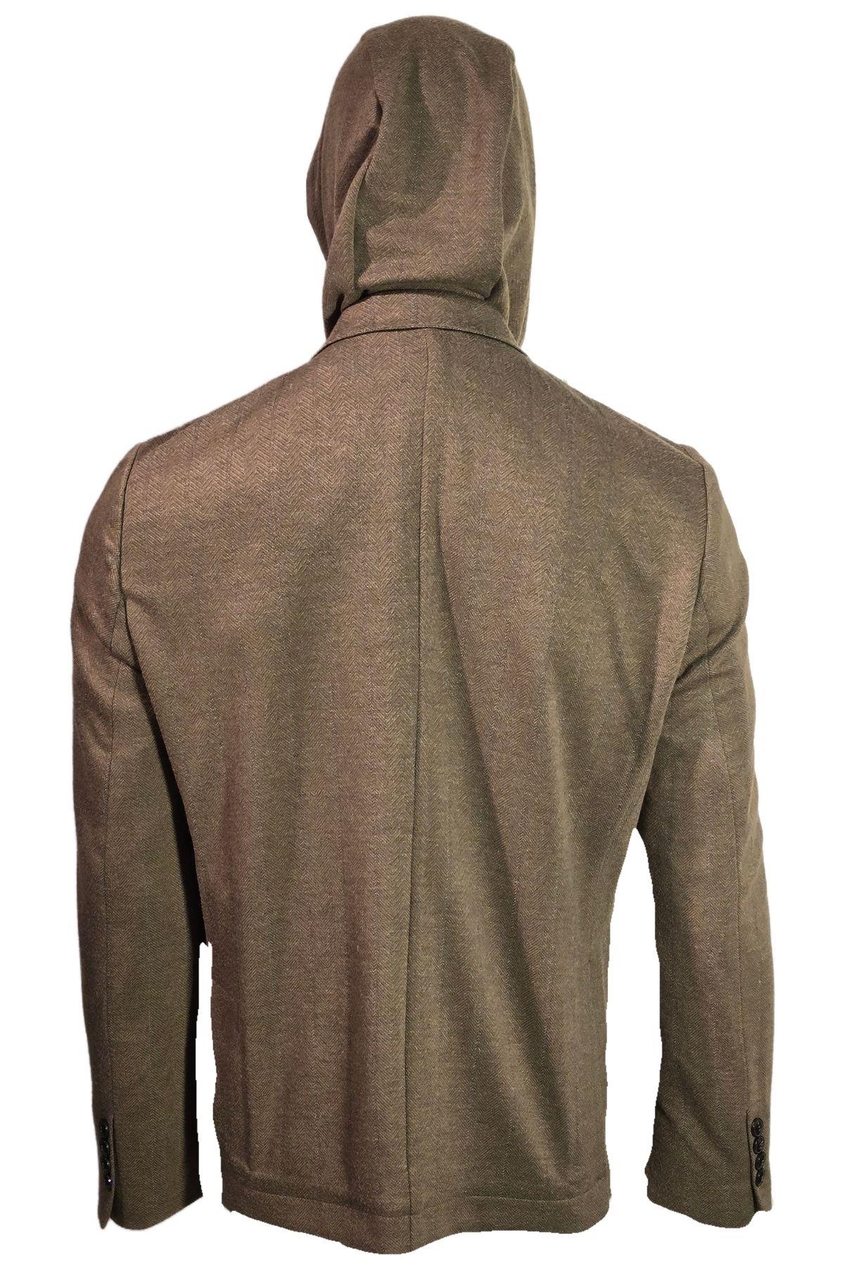 Campione 3319301 Erkek Triko Ceket Beige