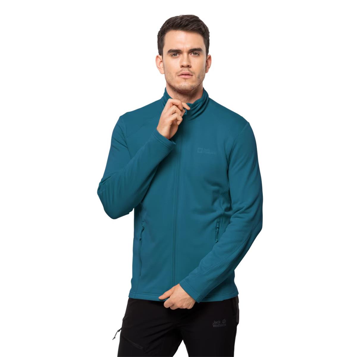 Jack Wolfskin Kolbenberg Erkek Polar Ceket 1710521- 4133 Blue Coral