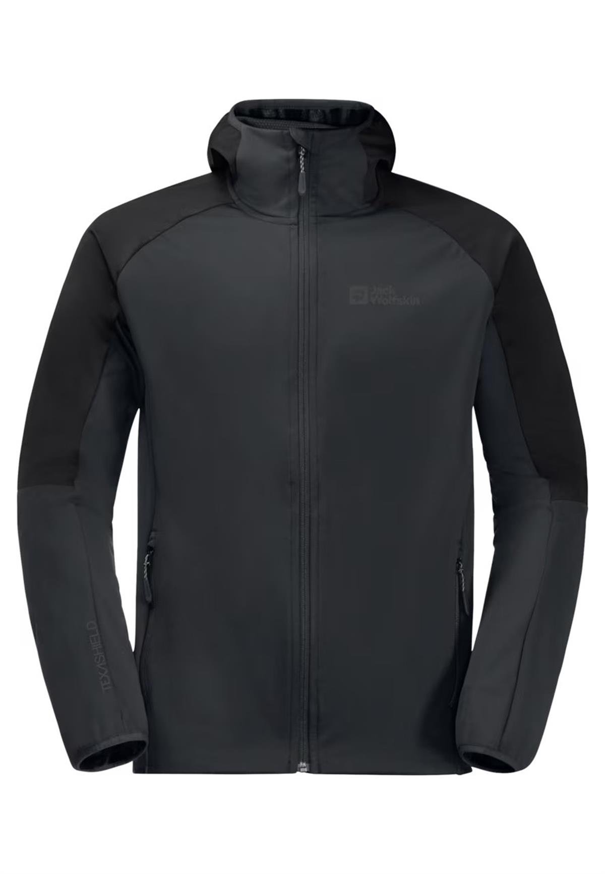 Jack Wolfskin Feldberg Hoody Erkek Ceket 1306922-6000 Black