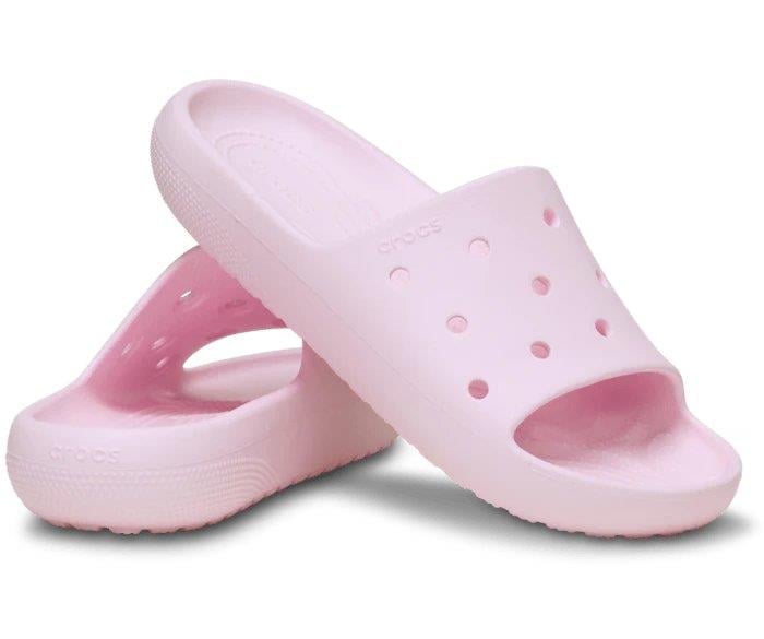 Crocs Classic Slide v2 Unisex Terlik 209401-6ZW Pink Milk