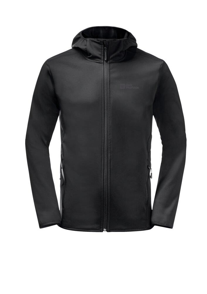 Jack Wolfskin Bornberg Hoody M Erkek Outdoor Ceket 1307471-6000 Black