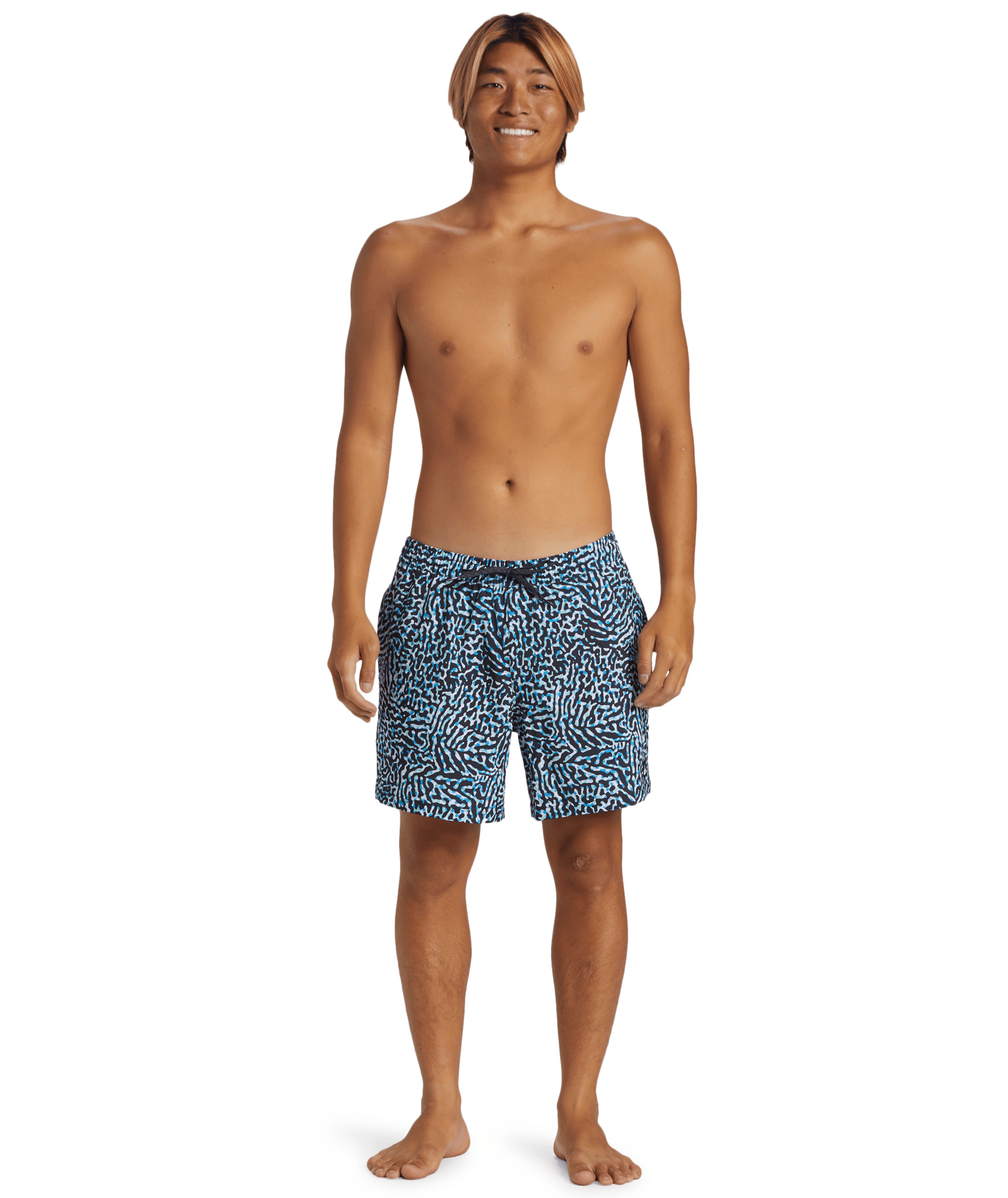 Quiksilver Surfsilk Mix Volley 16inç Erkek Şort AQYJV03144-9GF Swedish Blue