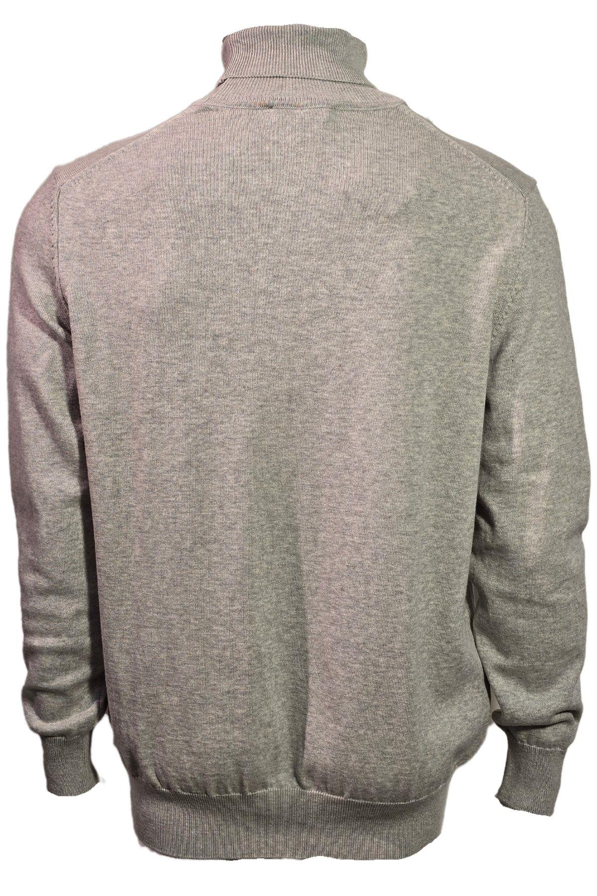 Campione 3099802 Erkek Boğazlı Kazak Grey