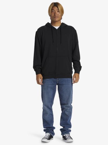 Quiksilver Salt Water Zip Hoodie Erkek Sweatshirt AQYFT03330-KVJ0 Black