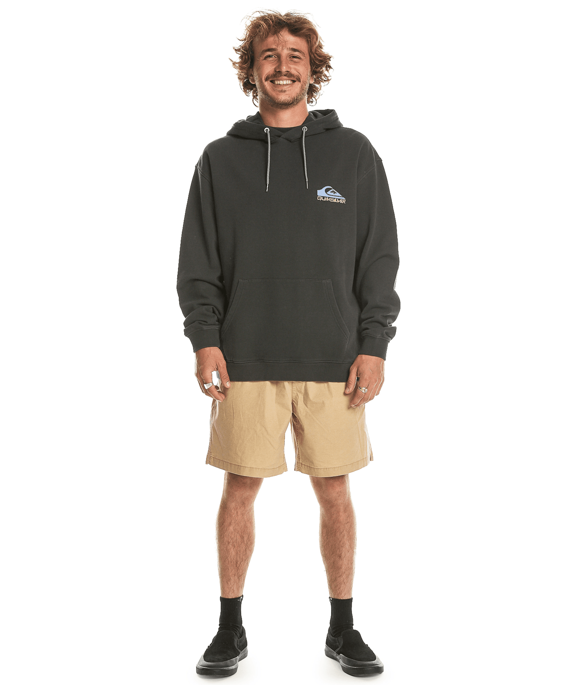 Quiksilver Apog Heritage Hoodie EQYFT04912-12814 Tarmac