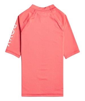 Roxy Wholehearted UV Korumalı Kısa Kollu Çocuk Mayosu ERGWR03283-Sun Kissed Coral