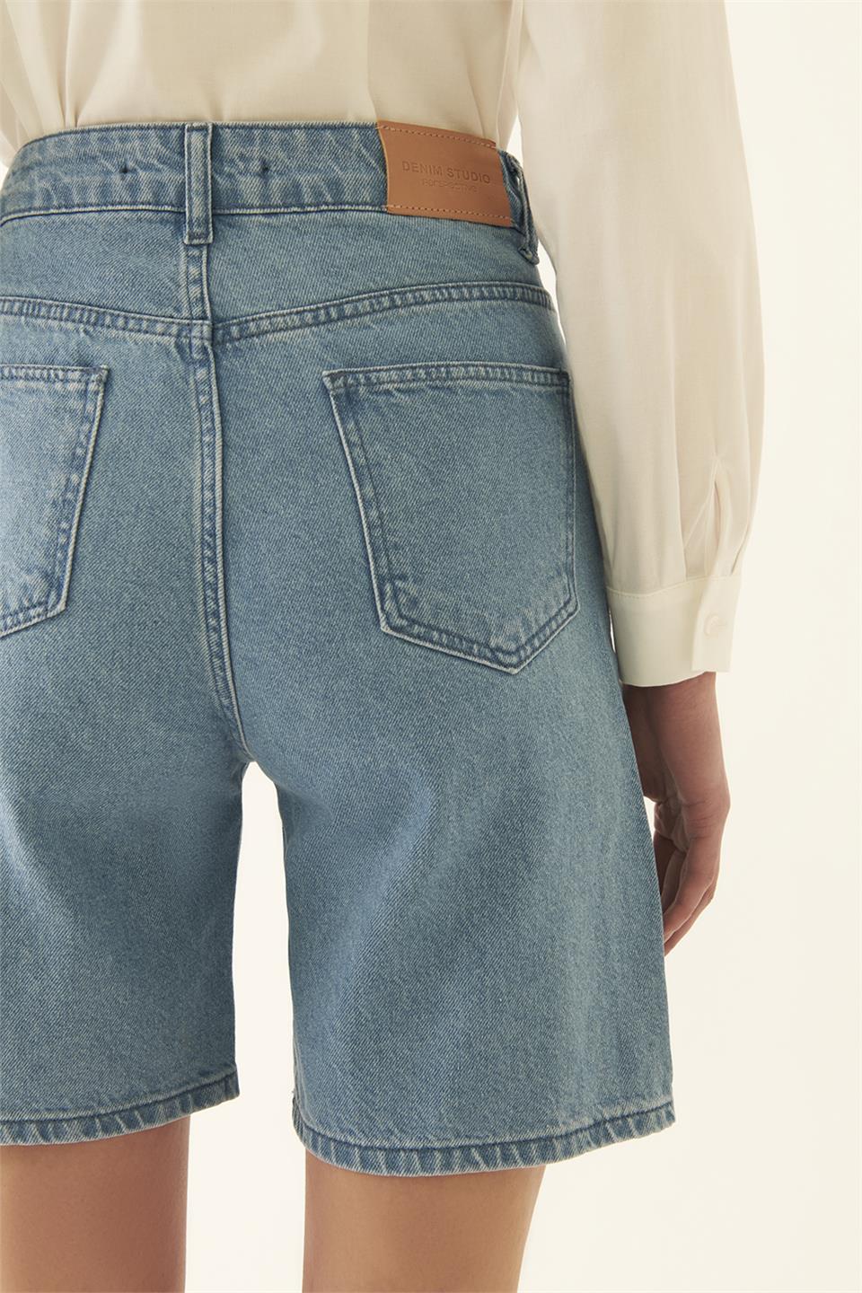 Perspective Romets Denim Şort