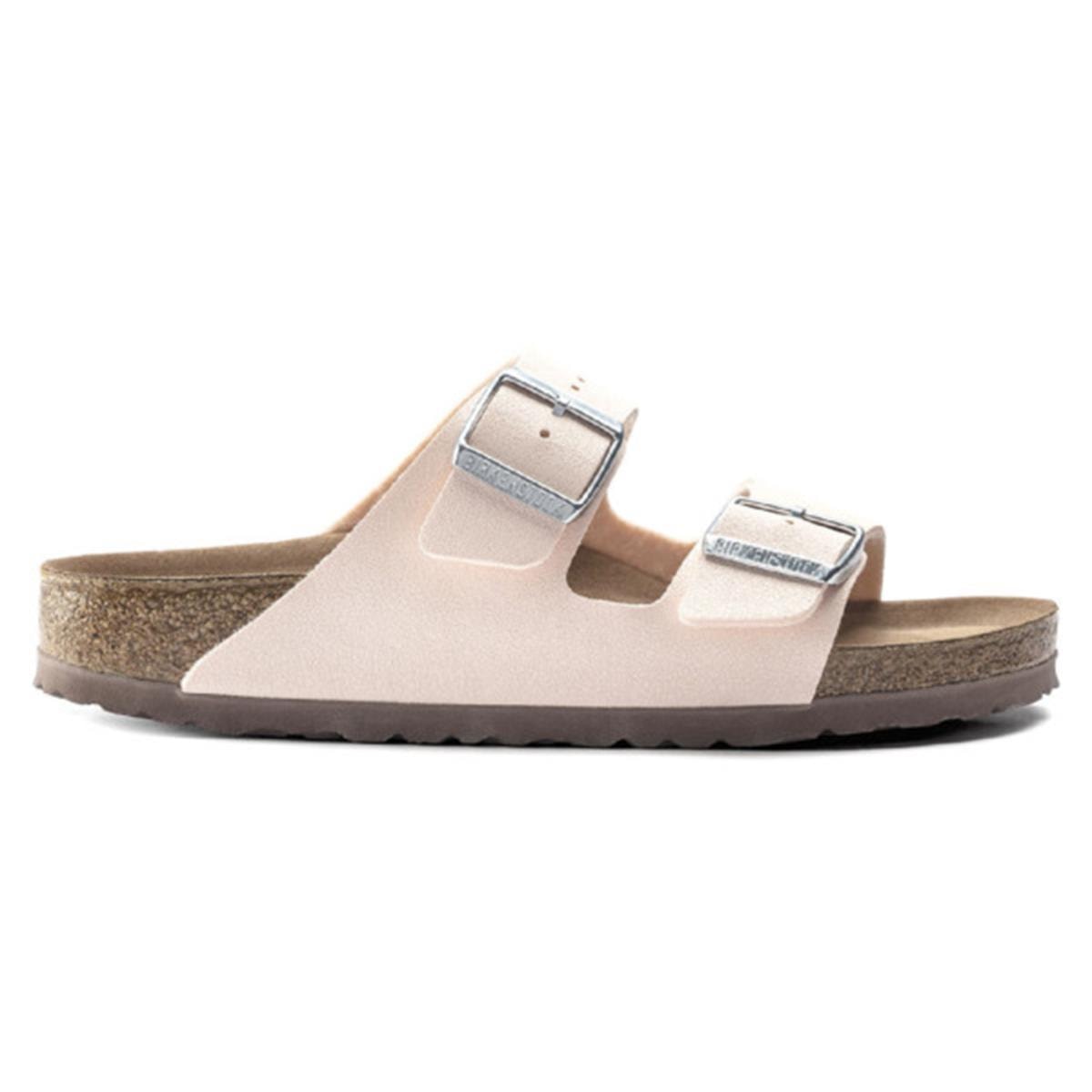 Birkenstock Arizona BF Earthy Vegan Unisex Terlik 1019635-Light Rose