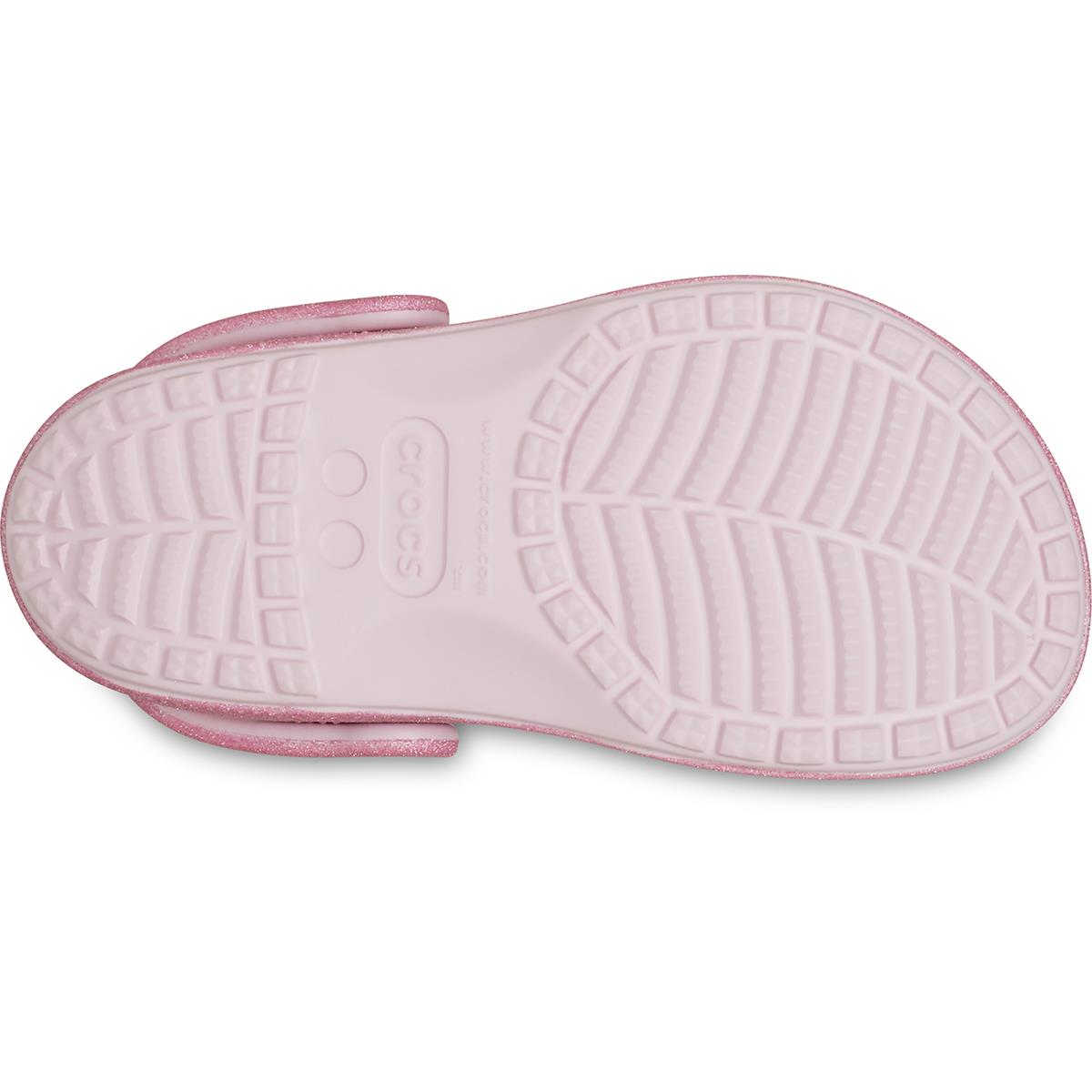 Crocs Classic Glitter Sandal Bebek Terlik 207983-6ZW Pink Milk