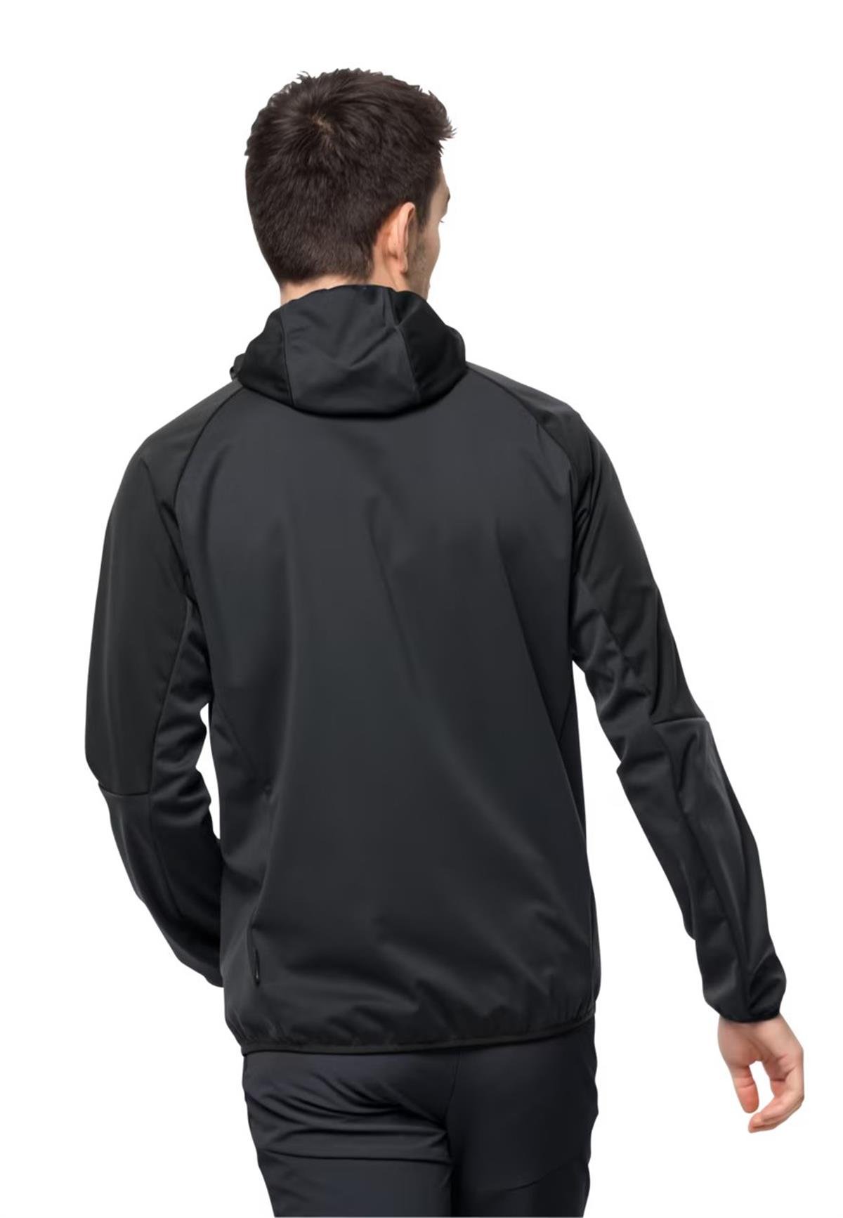 Jack Wolfskin Feldberg Hoody Erkek Ceket 1306922-6000 Black